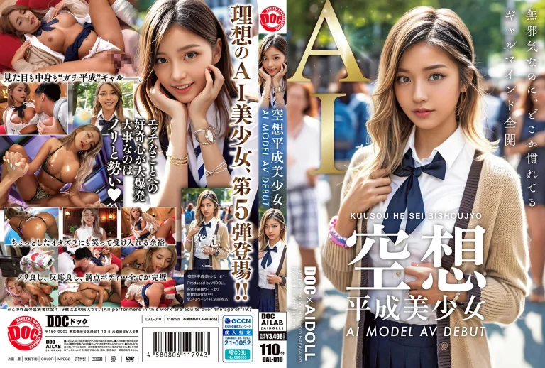 【AVデビュー】DAL-010『空想平成美少女 AI MODEL AV DEBUT』DOC｜作品情報・ランキング実績まとめ